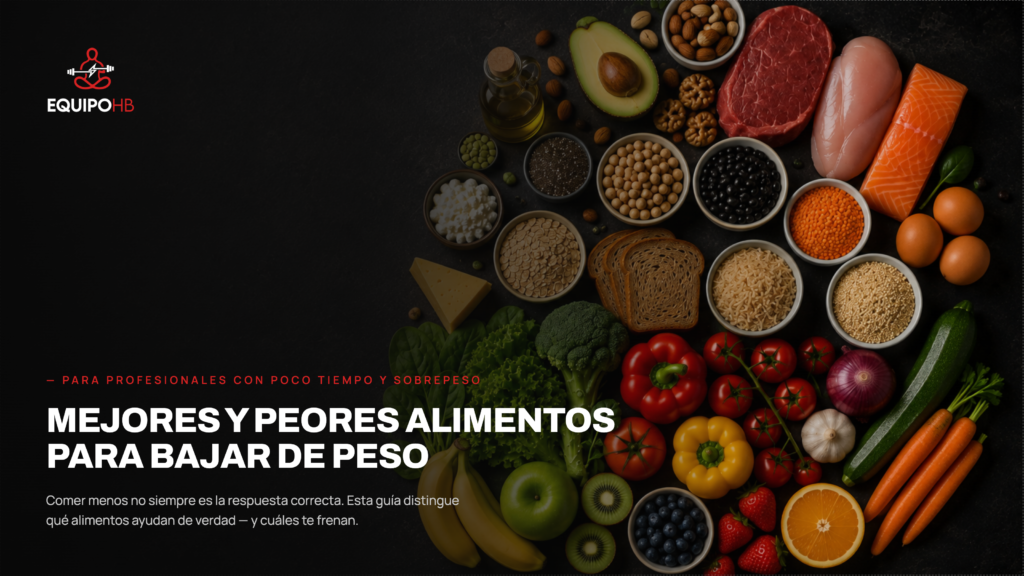 Guía mejores y peores alimentos